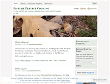 Tablet Screenshot of pictureperfectcooking.com